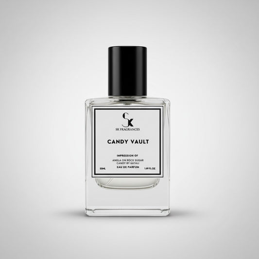 Candy Vault – Our impression of Vanilla on Rock Sugar Candy by Kayali